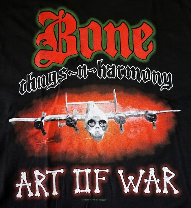 Amazon.co.jp: 珍 Bone thugs-n-harmony ART OF WAR ビンテージ T